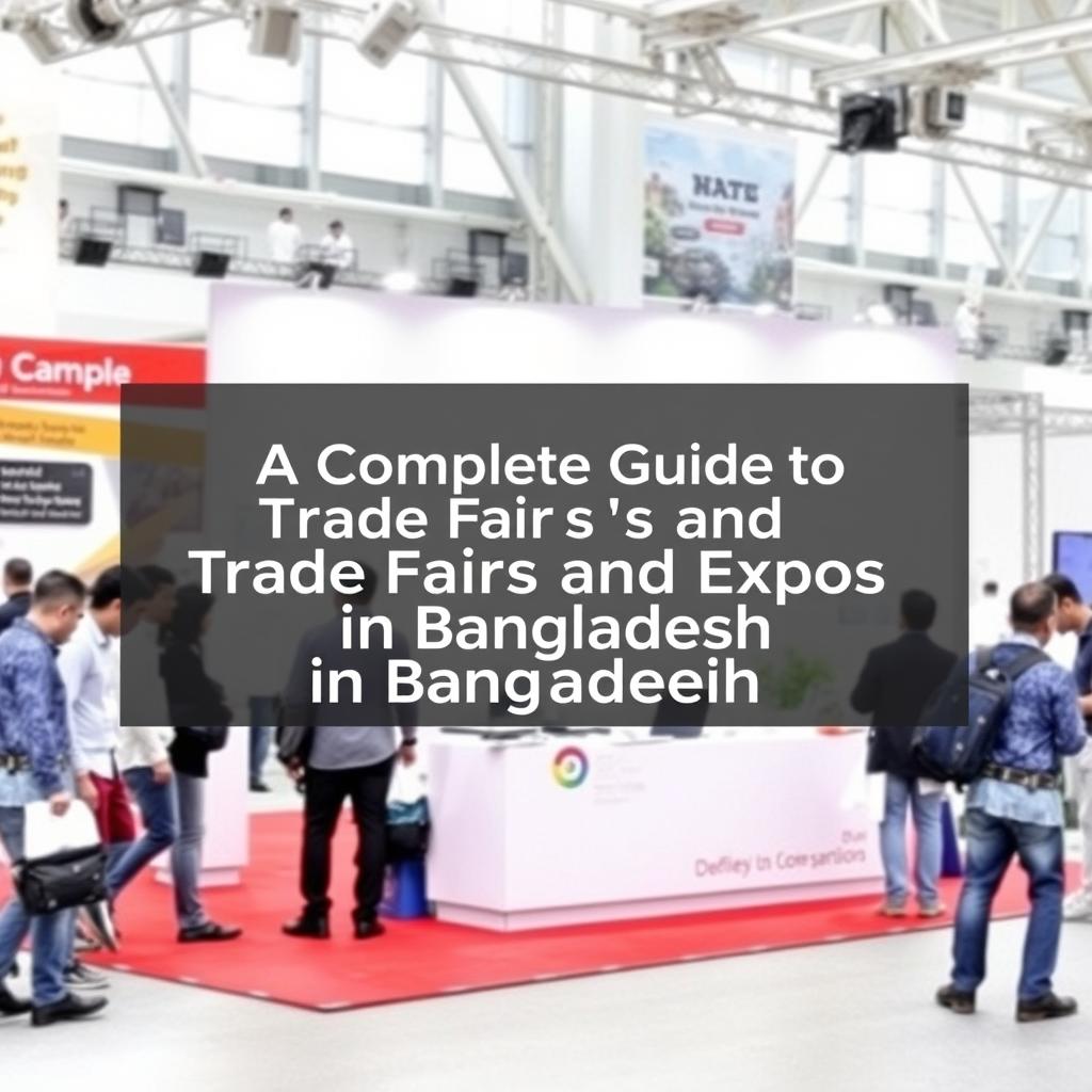 A Complete Guide to Trade Fairs and Expos in Bangladesh